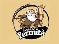 Logotip Ruta de l'Ermità Logotip Ruta de l'Ermità