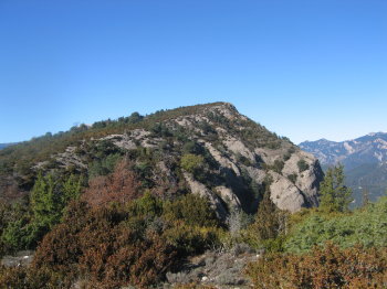 El Cogul (1.526 m.), punt culminant de Busa