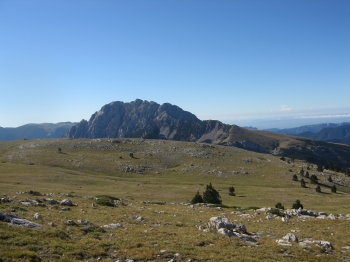 Serra Pedregosa amb el Pedraforca al fons