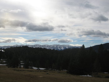 El Cadí arribant al refugi