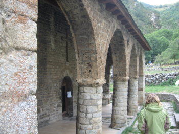Porxo de Santa Eulàlia d'Erill la Vall Porxos de Santa Eulàlia d'Erill la Vall
