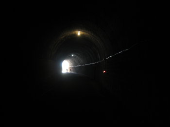 Interior d'un dels túnels
