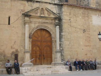 Porta de l'església de Bot