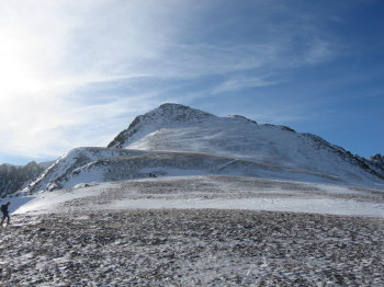 Carena abans del Pic de la Mina