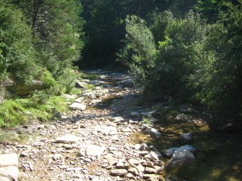 Riu sec al barranc de Lata